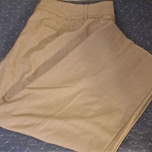 Cato Stylish Tan wide leg pants size 20W petite